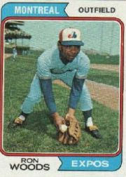 1974 Topps Baseball Cards      377     Ron Woods